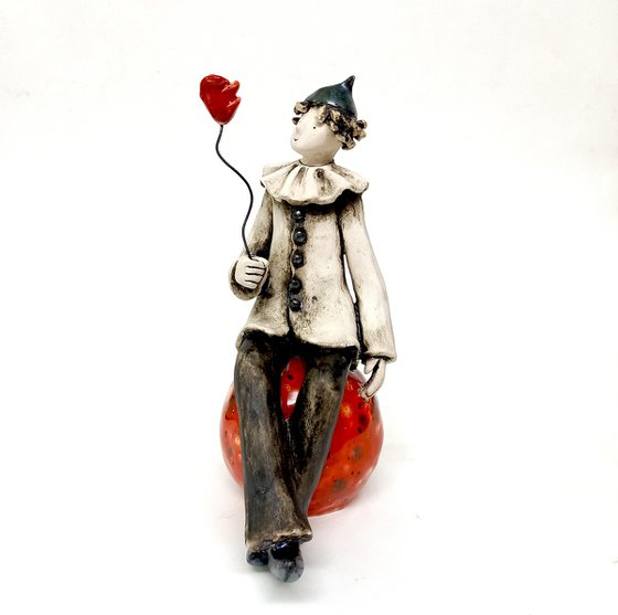 Pierrot and the Rose