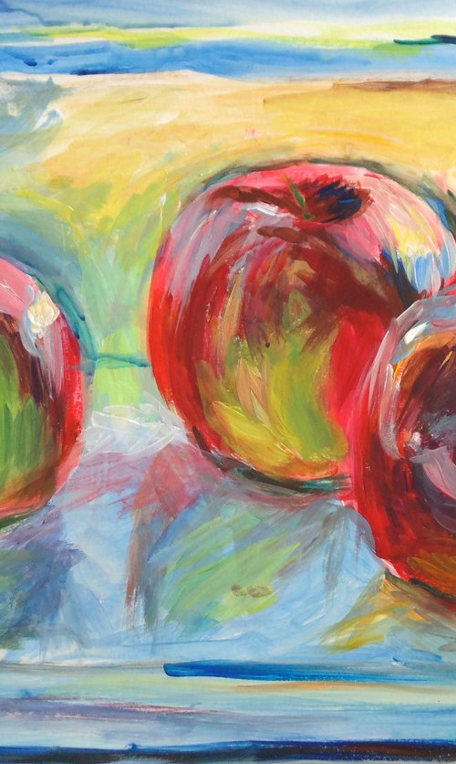 Three apples by Alexander Shvyrkov