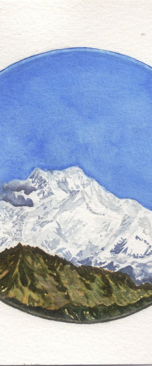 Mount Kanchenjunga View by Shweta  Mahajan