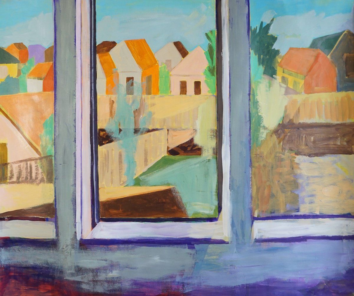  From My Window By Patty Rodgers, 47 X 42, Artwork For Sale On Artfinder