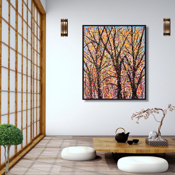 GOLDEN  AUTUMN  FOREST,  XL