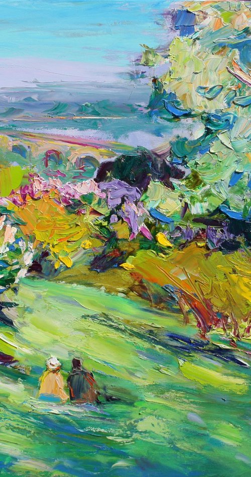 Echoes of Summer garden by Helen Shukina
