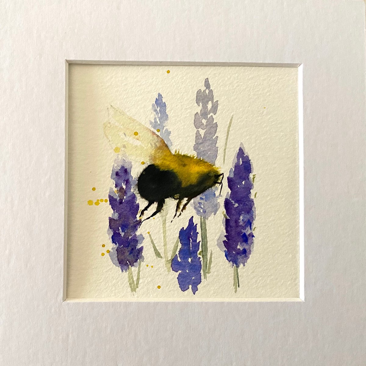 Bee & Lavender by Teresa Tanner