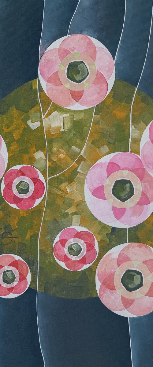 Plant Geometry. Saxifrage. 3:5 by Tetiana Gryshchenko