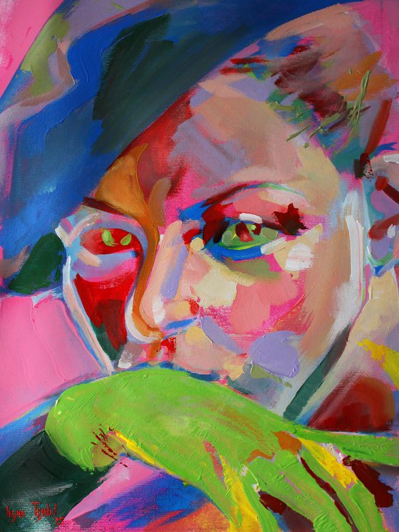 Blue Beret, Green Glove