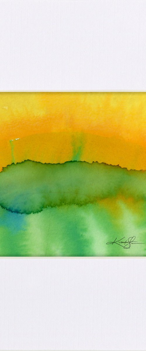 Watercolor Abstract 12 by Kathy Morton Stanion