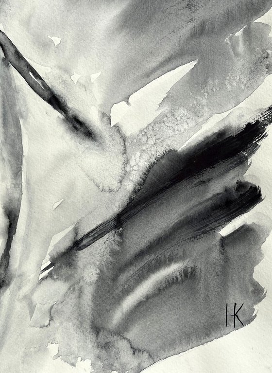 Woman Original Watercolor Painting