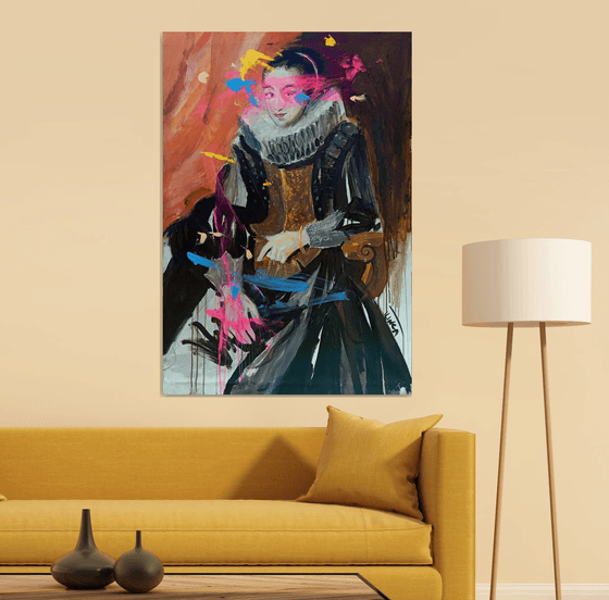 Portrait of a lady (study)