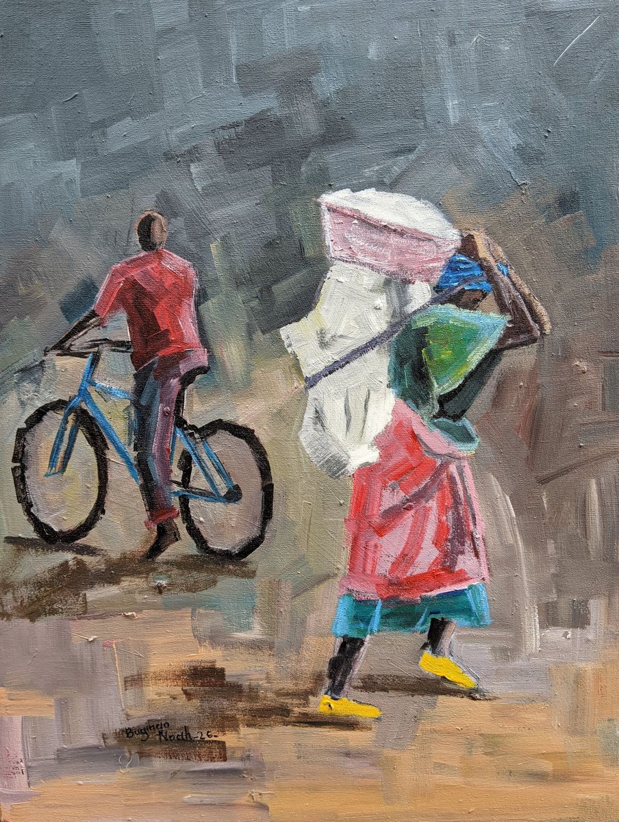 Our Strong Women By Bugingo Noah, 12 X 16, Artwork For Sale On Artfinder