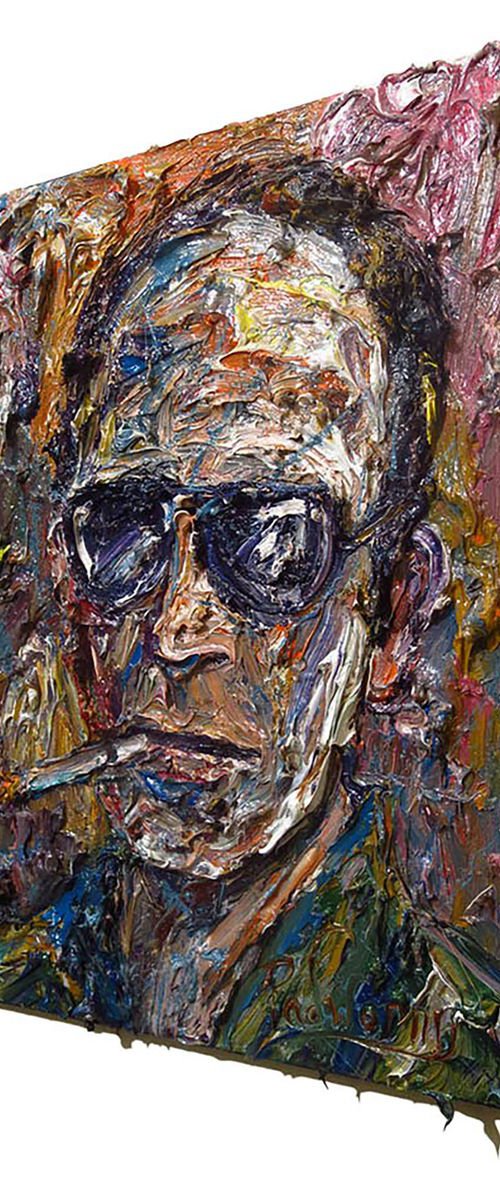 PORTRAIT SKETCH of H.S.T., (cat. ref. m1053) by David Padworny