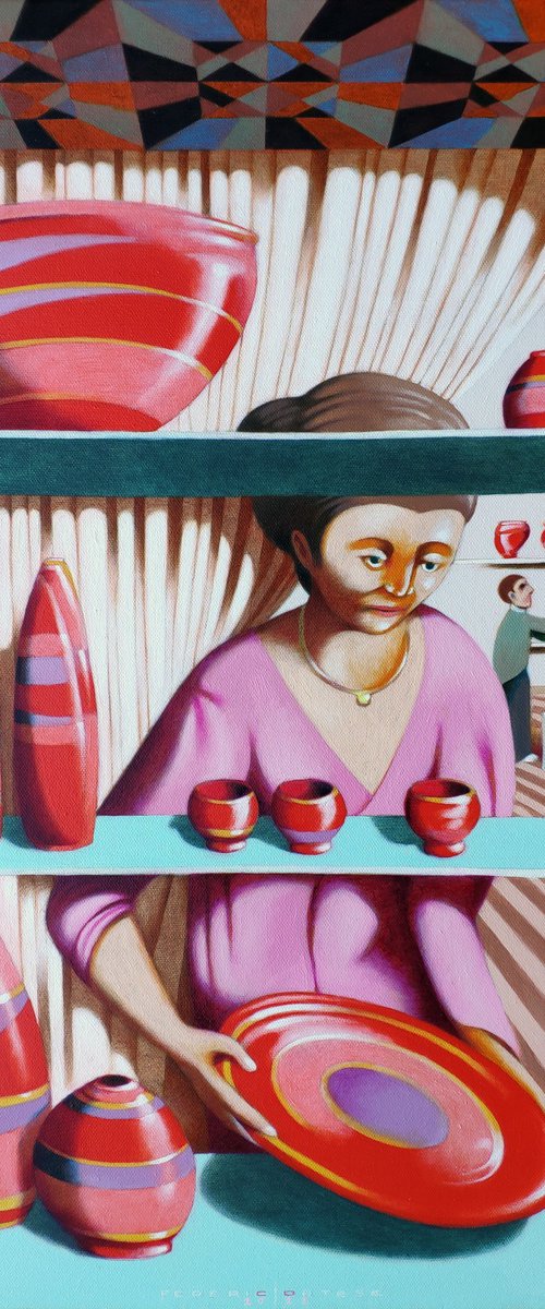 The shop window by Federico Cortese