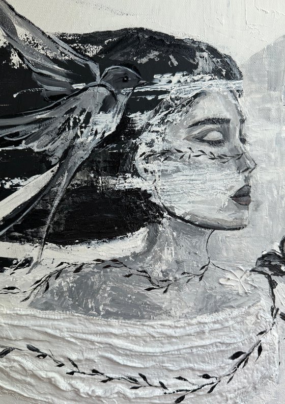 Monochrome muse (the Space Within)