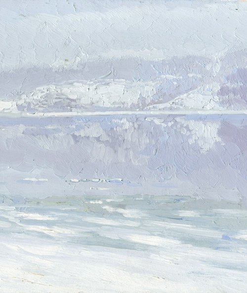 Morning. Fog on Volga by Simon Kozhin