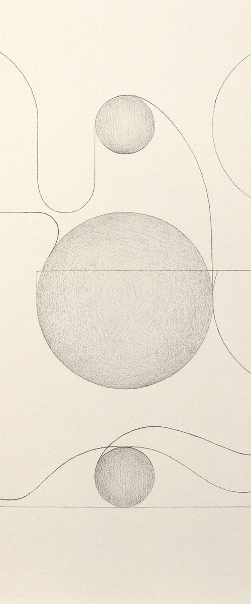 Graphics 30. Uncertainty III. Looking Back by Tetiana Gryshchenko