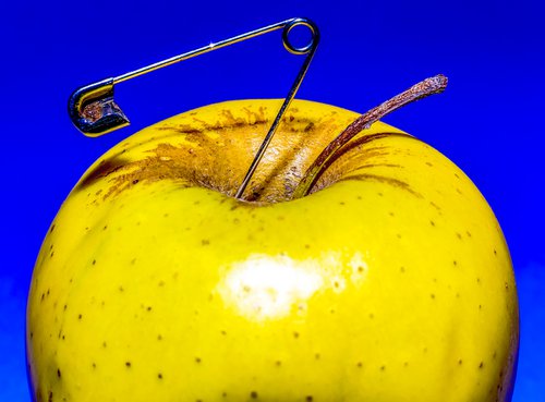 Apple Pin by Lionel Le Jeune