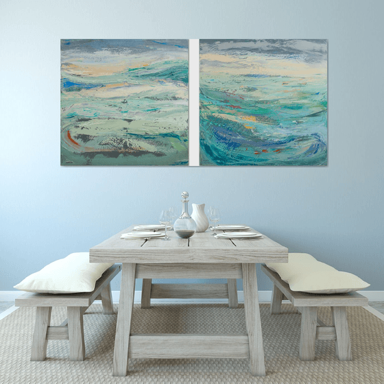 Diptych (Emotional seascapes)