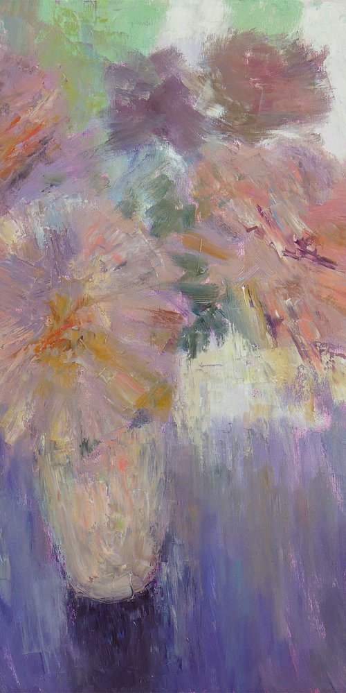 Sunny Peonies by Nikolay Dmitriev