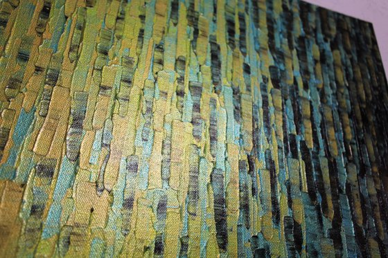 Gold-green-blue gradient