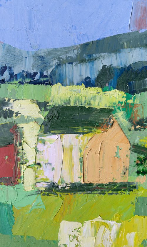Yorkshire Barns by Elizabeth Anne Fox