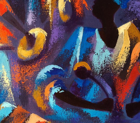 Music from Africa, Musical painting