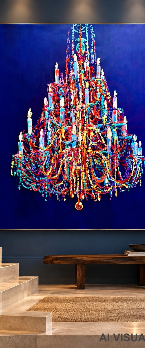 Happy Chandelier No.8 - XXL by Lina Verano