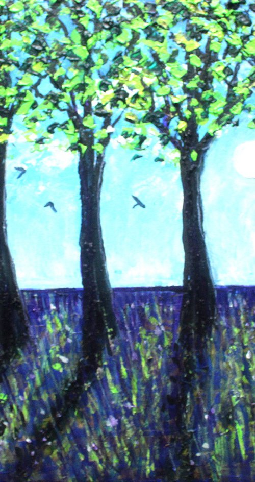 Micheldever Morning VI by Paul J Best