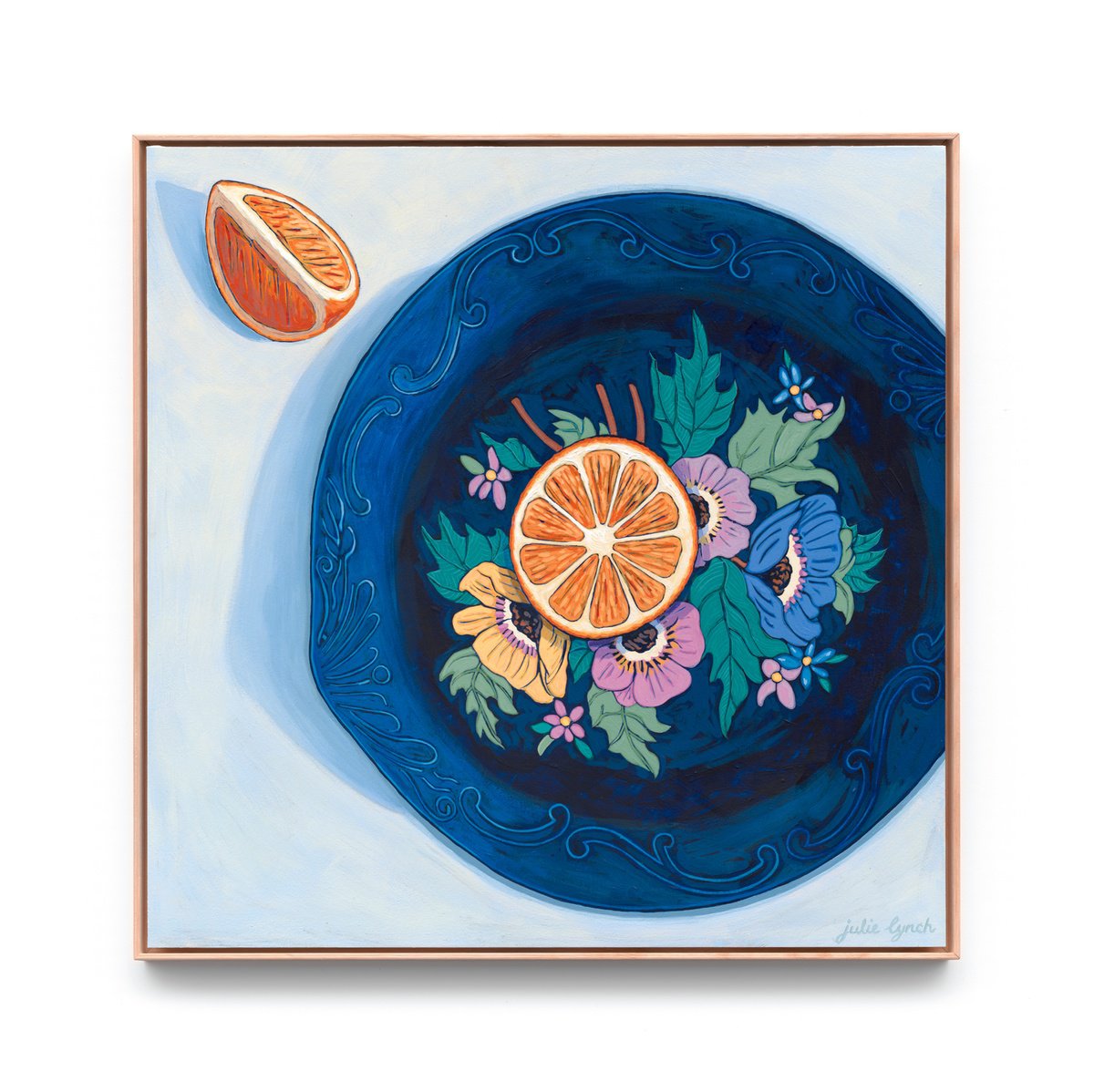 Oranges and the Posey Bowl by JULIE LYNCH