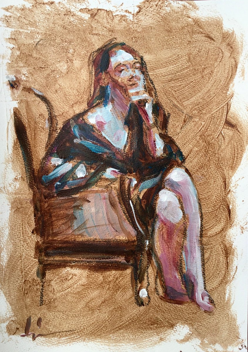 Heart Study #2 By Dominique Deve, 8 X 11, Artwork For Sale On Artfinder