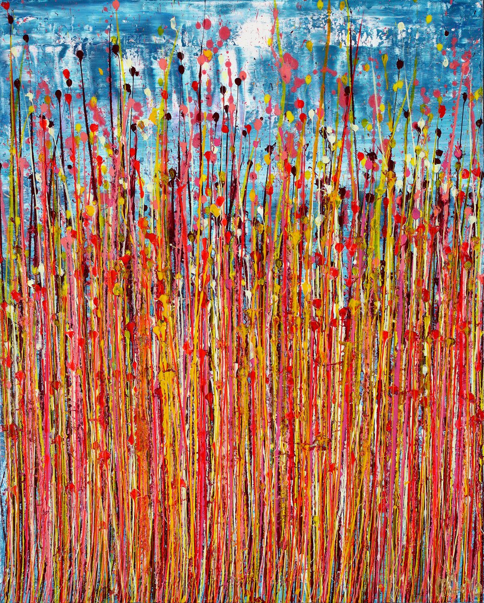 Caribbean Reflections 3 By Nestor Toro, 24 X 30, Artwork For Sale On Artfinder