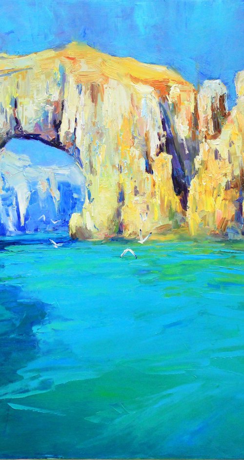 Warm Mediterranean Sea by Serhii Cherniakovskyi