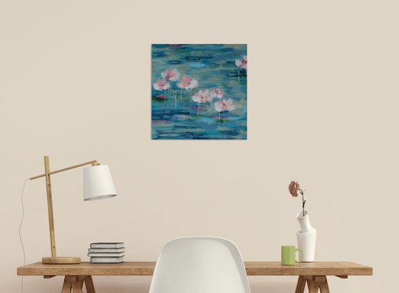 Lilies by Still Water