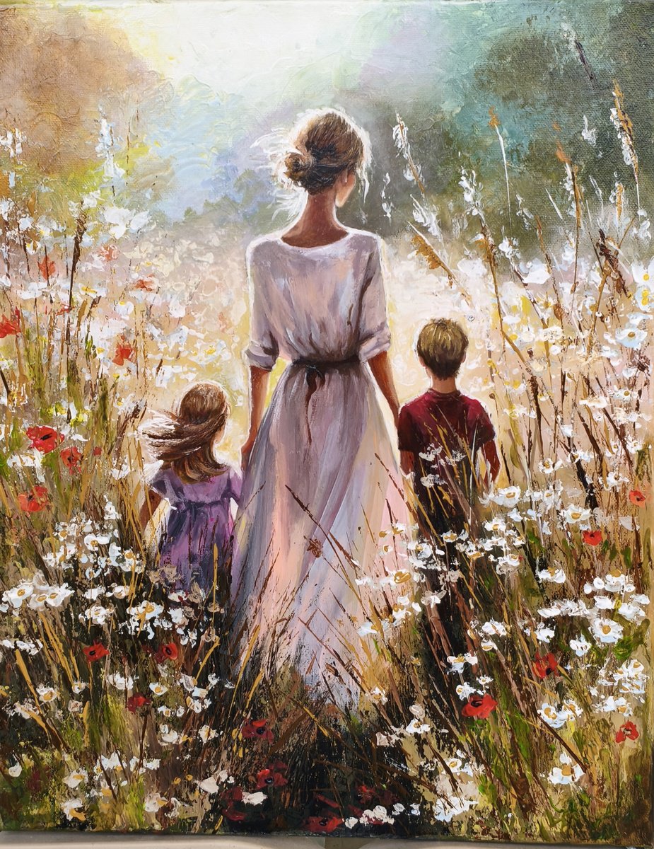 - Where Light Leads Us - ? By Elena Kraft, 16 X 20, Artwork For Sale On Artfinder