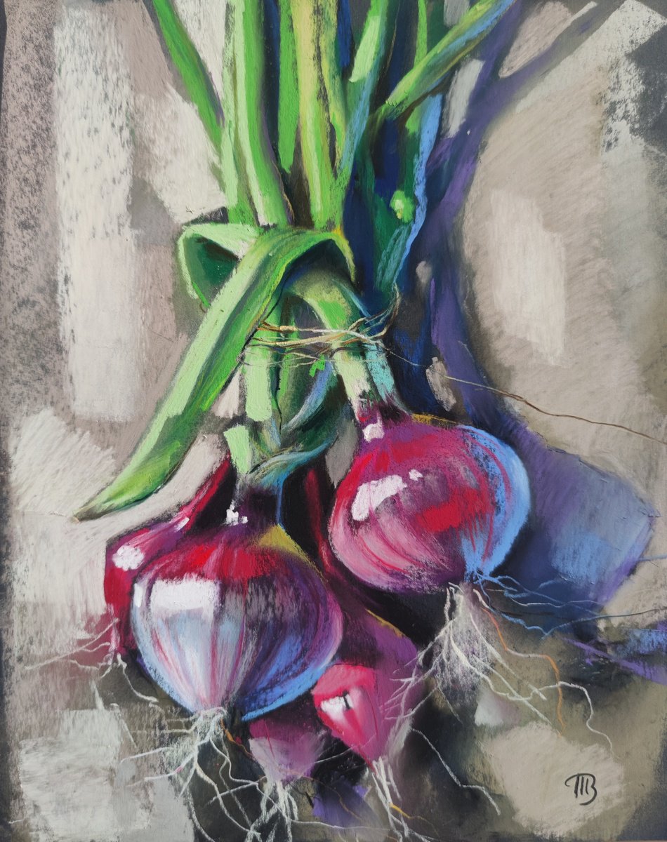Just an onion by Tetiana Zozulenko