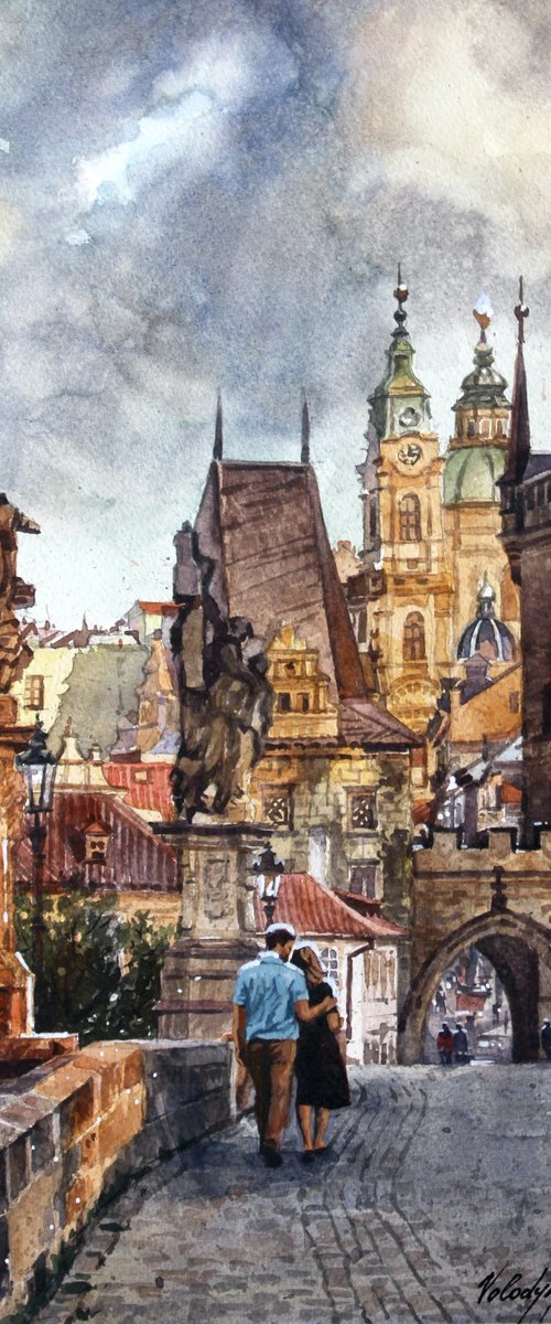 Walking around Prague by Volodymyr Melnychuk