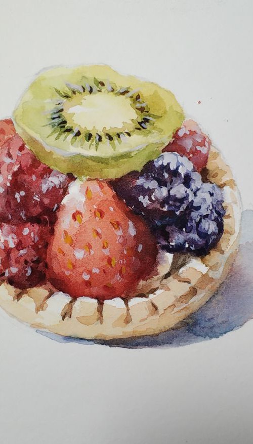 Fruit Tart by Jing Chen