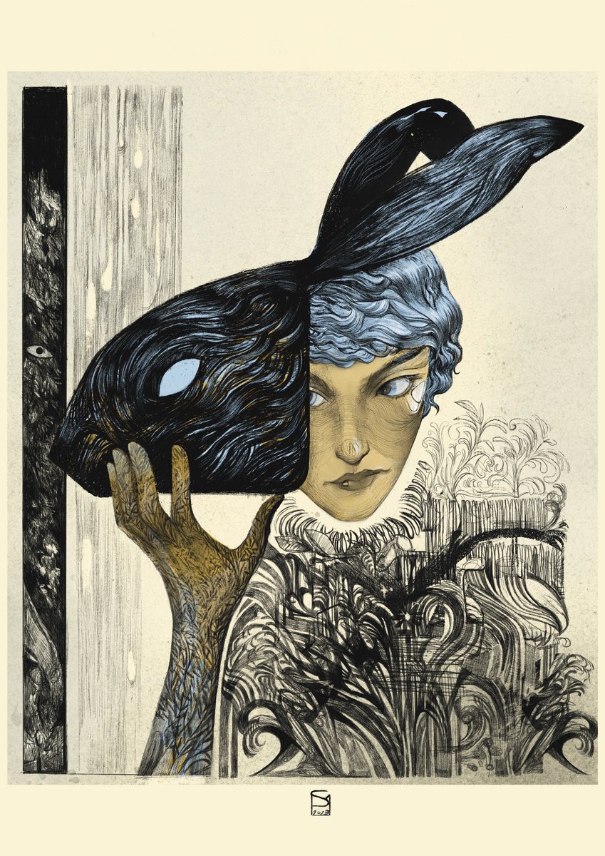 Follow the black rabbit by Sofia Moklyak