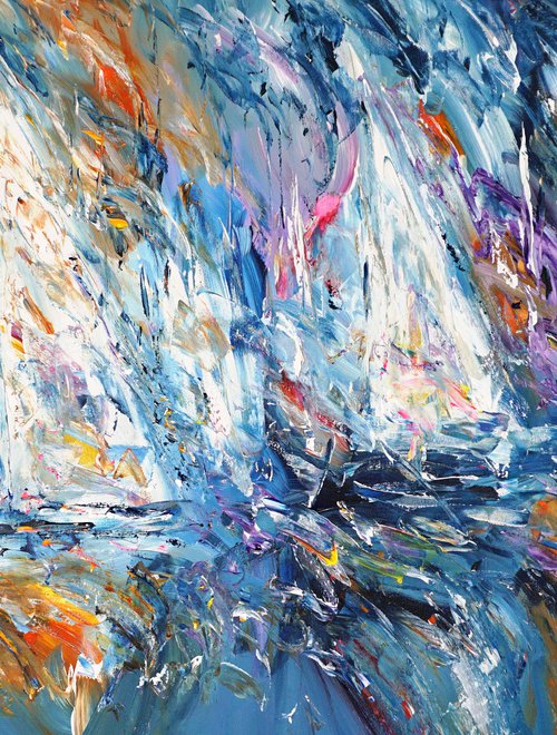 Sail Boat Regatta L 1 by Peter Nottrott