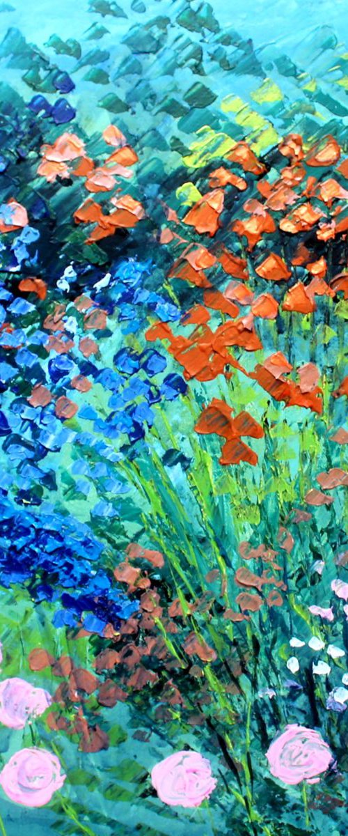The Vyne Flower Meadow II by Paul J Best
