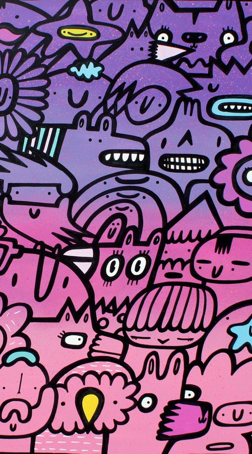 Purple Planet by Kev Munday