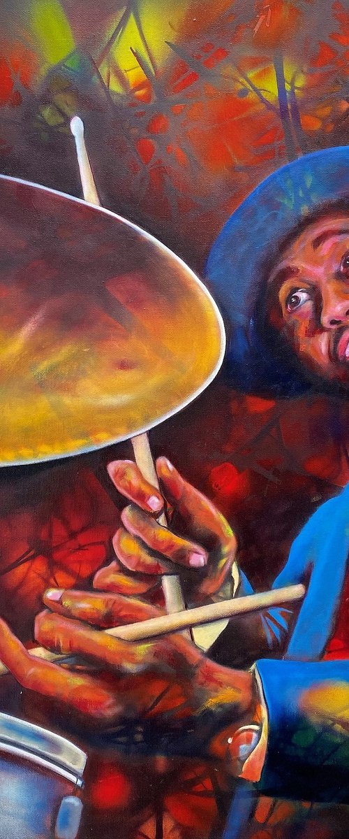 Drummer Man by Mark Antony Skirving