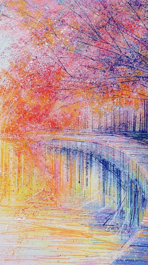 Sunlight On Water by Marc Todd
