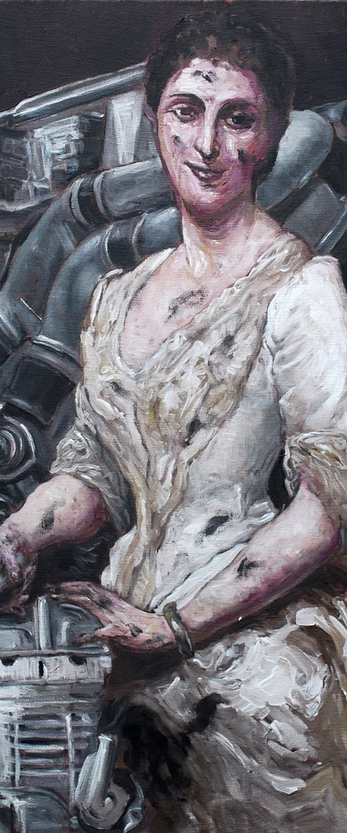 mécanicienne by Jean-Marc Comby
