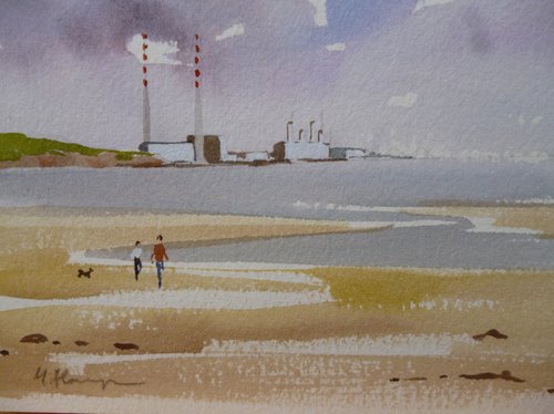Sandymount Strand by Maire Flanagan