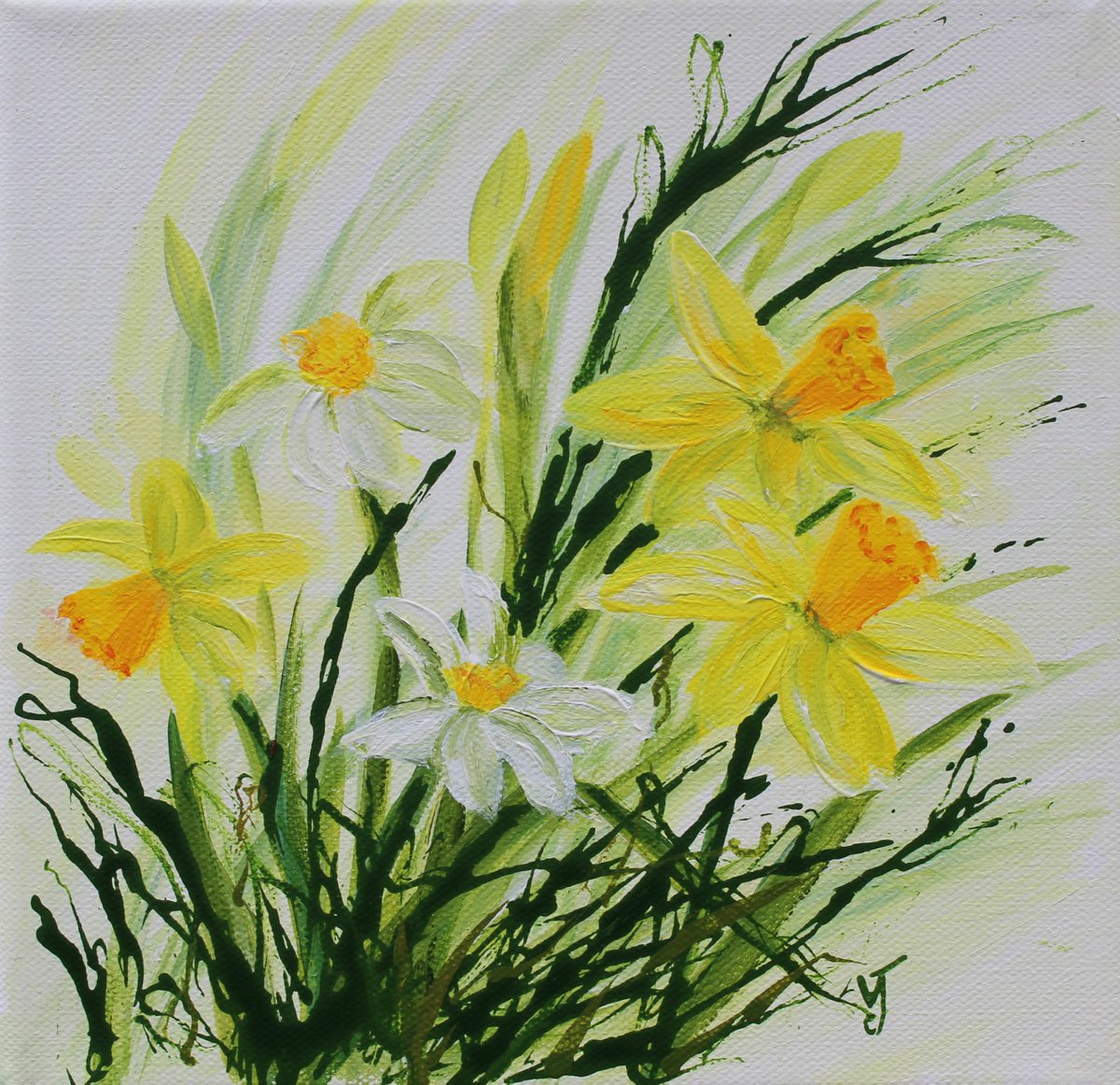 Daffodils by Valerie Jobes