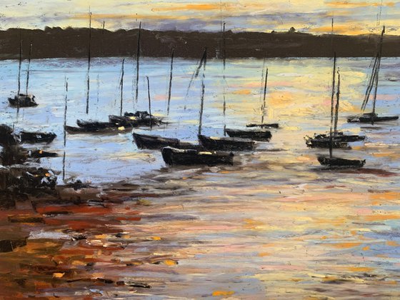 Boats in Morning Light