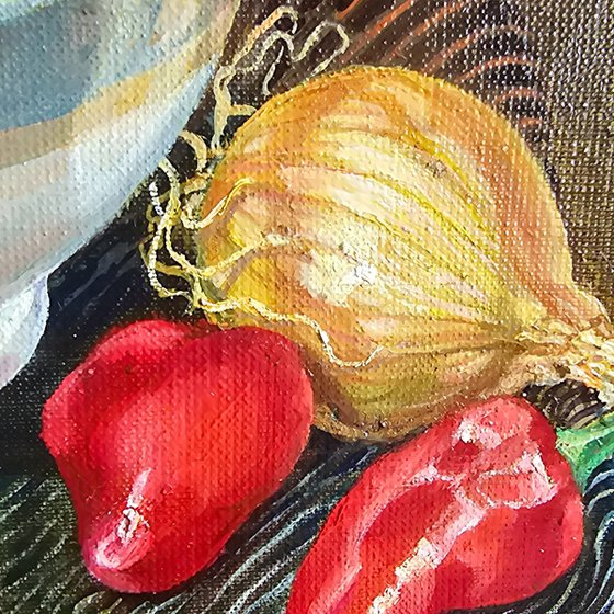 Peppers and Onions