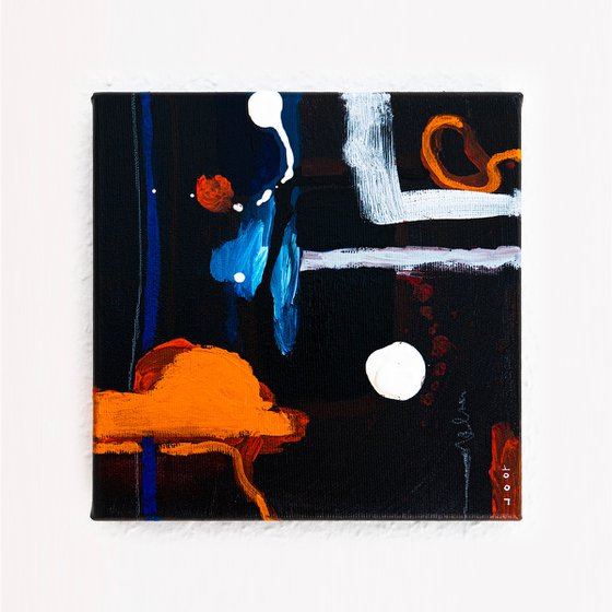 Abstract 3 Set (8"x8")