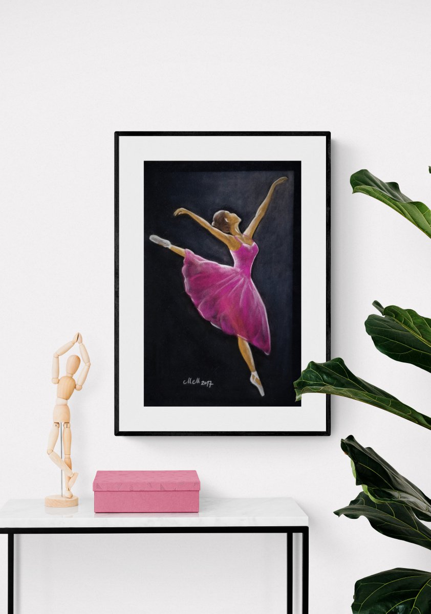 Ballet dancer by Mateja Marinko