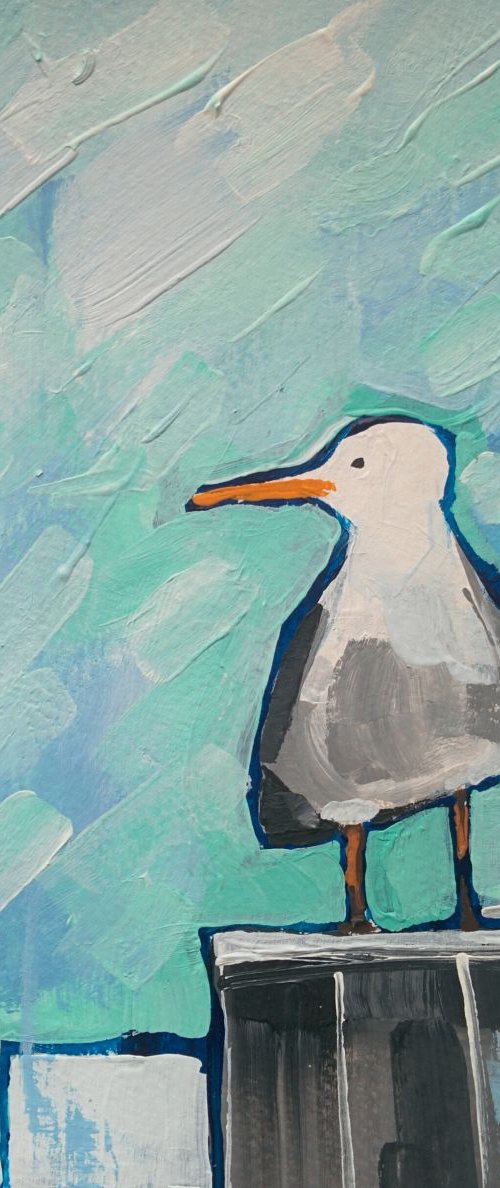 Skipper Seagull by Jelena Nova