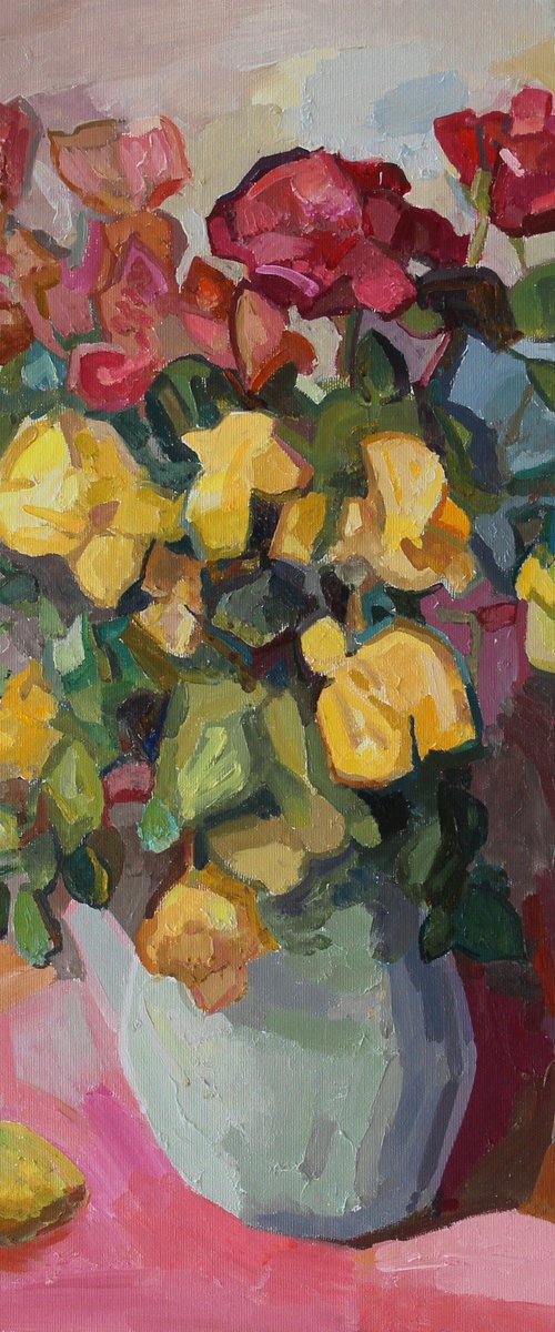 Yellow flowers by Taron Khachatryan